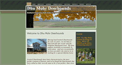 Desktop Screenshot of dhumohrdeerhounds.com